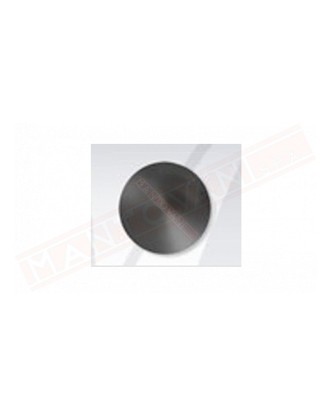 Borchia segnaletica per manto stradale in alluminio verniciato bombato diametro 8 cm gambo cm 10