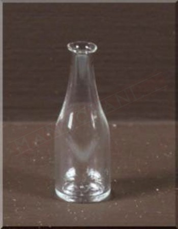 bottiglia in vetro per presepe h 23 mm diametro 10 mm