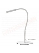 Fringe lampada da tavolo con braccio flessibile l.36 led 3.5w 180lm 3000k bianca