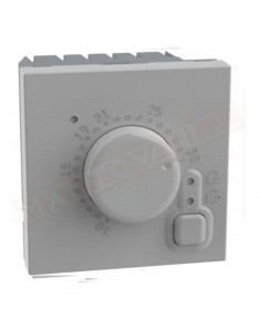 BTicino Matix Go termostato elettronico 2 moduli grigia