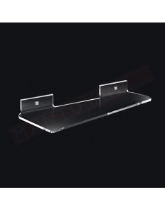 Tl.bath Flesso mensola fissaggio con tasselli 478x48x140 mm in plexyglass