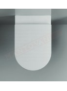 Sedile soft-close IL Collection bianco opaco in resina termoindurente per vaso ilw0200a w ilw0401a