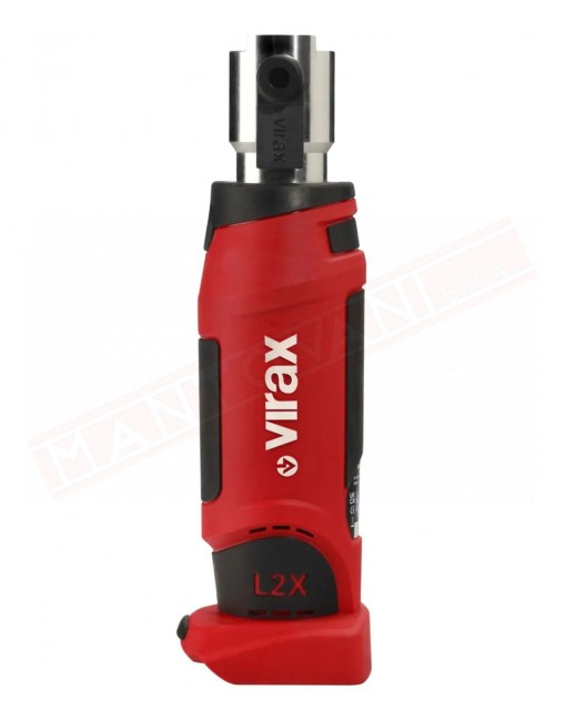 Virax pressatrice L2X a batteria completa di 2 batterie litio senza pinze pressata massima multistrato 40